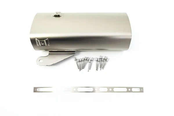 Akrapovic Muffler Sleeve vervangende uitlaat onderdelen zilver - Yamaha YZF R6 (2006-2021) | Femon Parts