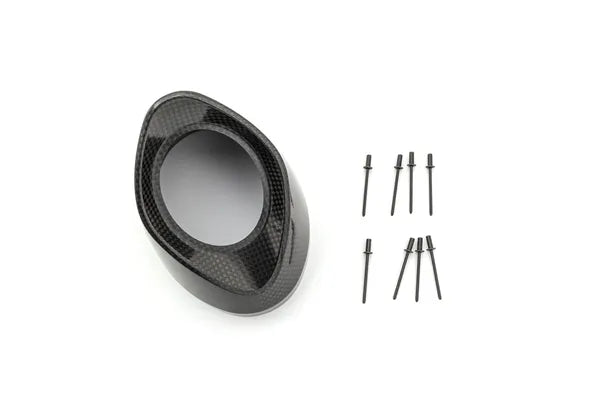 Akrapovic Muffler End Cap vervangende uitlaat onderdelen zwart - Aprilia SL 900 / Shiver (2017-2020) | Femon Parts