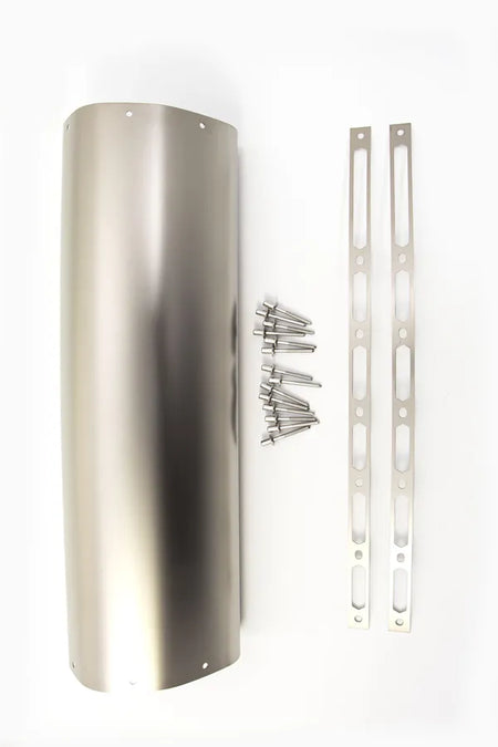 Akrapovic Muffler Sleeve vervangende uitlaat onderdelen zilver | Femon Parts
