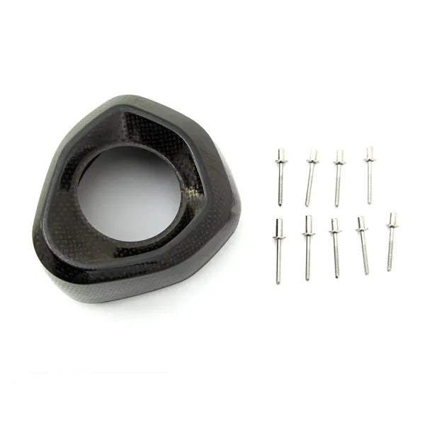 Akrapovic Muffler End Cap vervangende uitlaat onderdelen zwart - Vespa GT60 Limited Edition / GTS 125 e.a. | Femon Parts