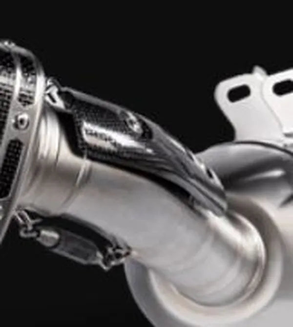 Akrapovic Heat Shield vervangende uitlaat onderdelen zwart - Aprilia RS-660 / TUONO 660 (2021-2024) | Femon Parts