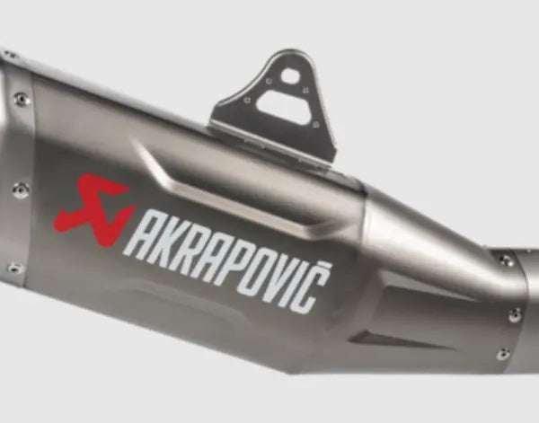Akrapovic Muffler Sleeve vervangende uitlaat onderdelen zilver - Honda CRF-250 / CRF-450 (2021-2026) | Femon Parts
