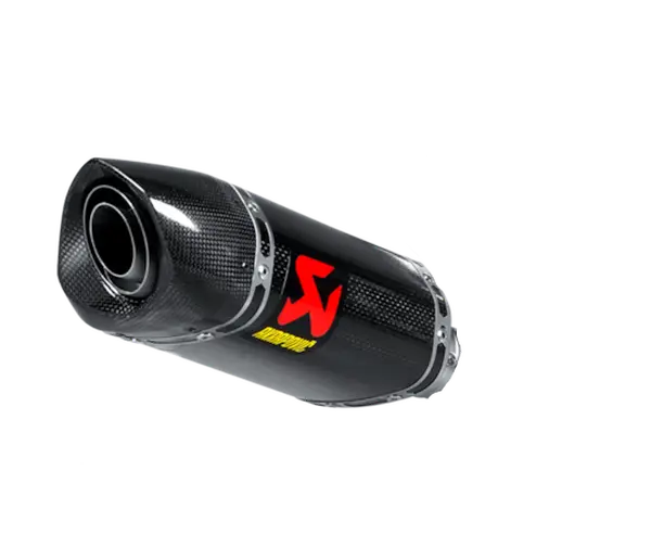 Akrapovic Racing Line vervangende uitlaat onderdelen zwart - Yamaha MT-07 / XSR-700 (2014-2025) | Femon Parts