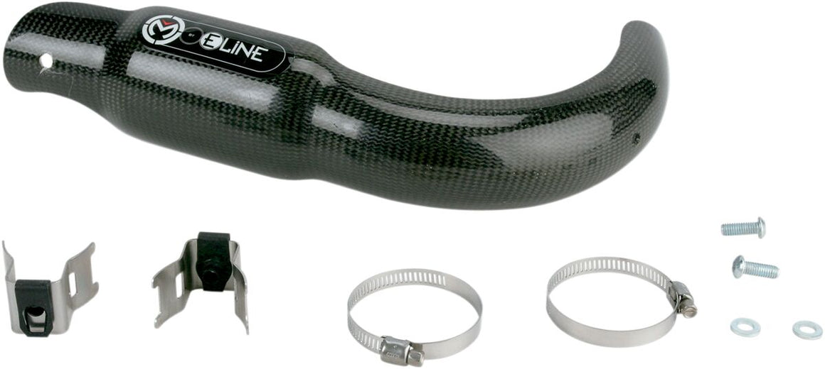 MOOSE Racing uitlaat accessoires zwart - Yamaha WR-450 F / YZ-450 F (2007-2015) | Femon Parts