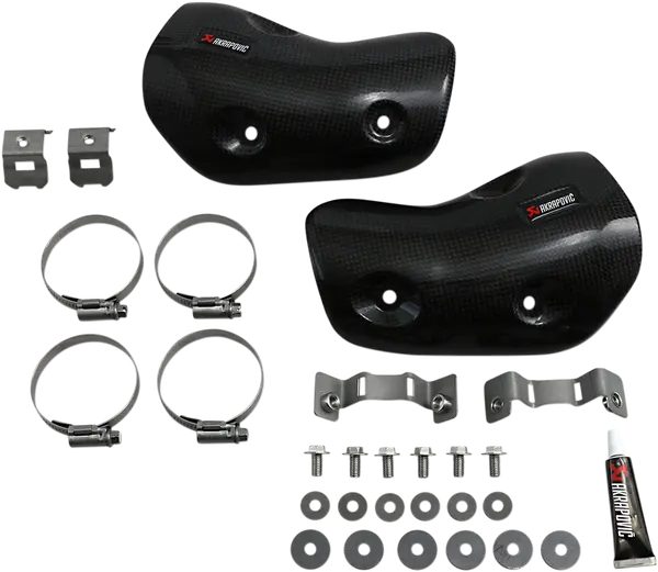 Akrapovic Heat Shield uitlaat accessoires zwart - Kawasaki Z-1000 SX (2014) | Femon Parts