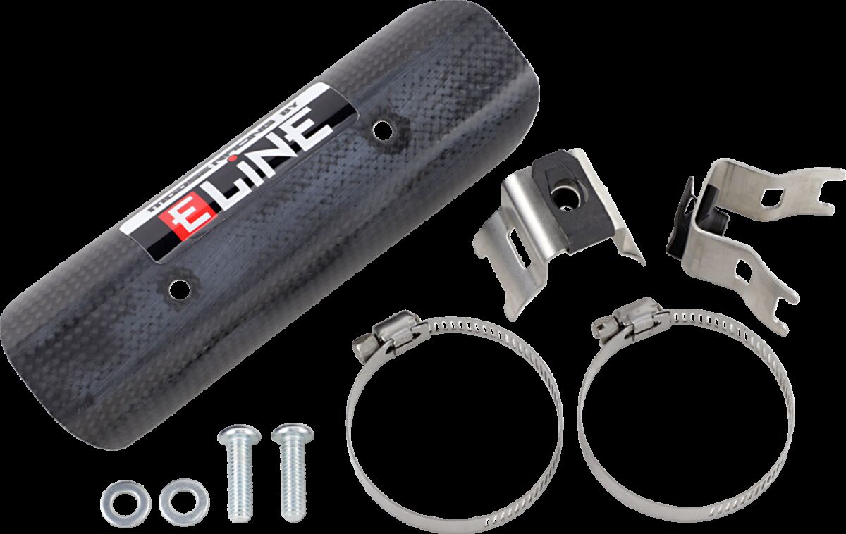 MOOSE Racing uitlaat accessoires zwart | Femon Parts