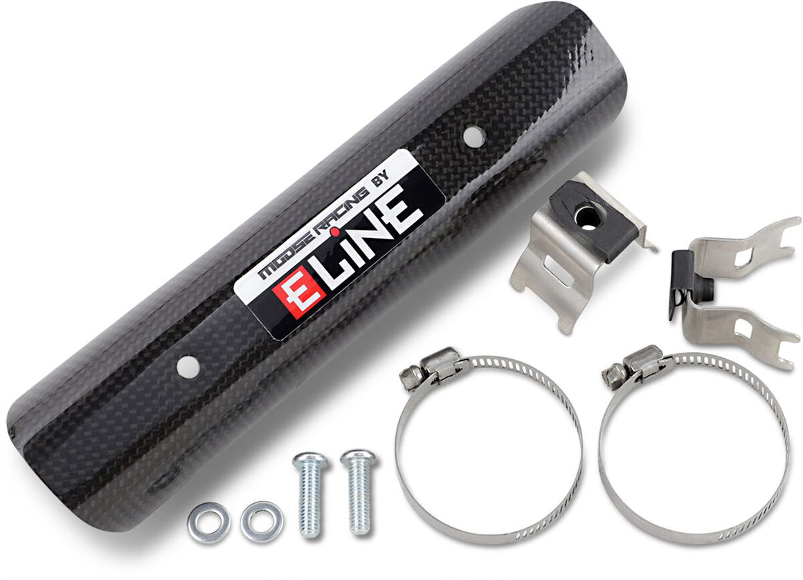MOOSE Racing uitlaat accessoires zwart | Femon Parts