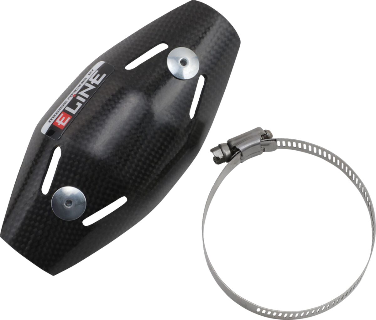 MOOSE Racing uitlaat accessoires zwart - Yamaha WR-250 F / WR-450 F e.a. (2001-2022) | Femon Parts