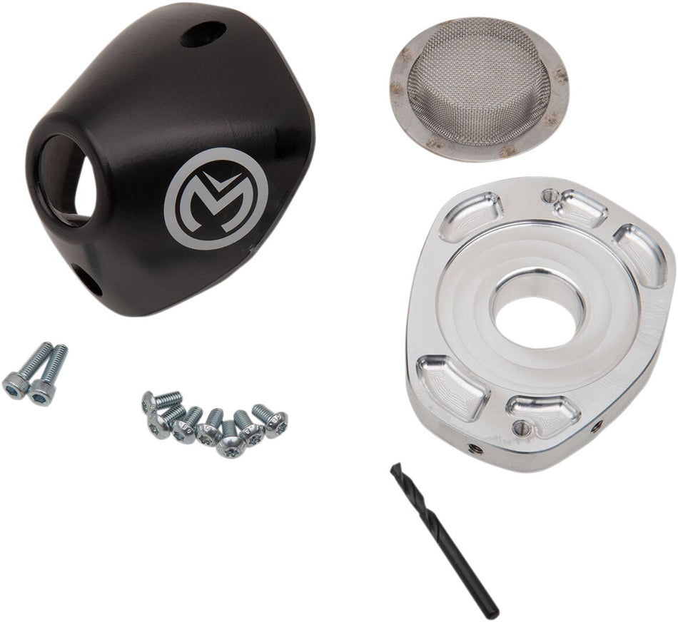MOOSE Racing uitlaat accessoires zwart | Femon Parts