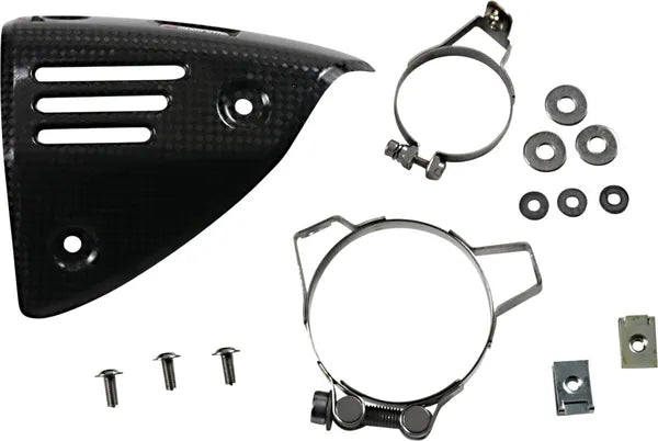 Akrapovic uitlaat accessoires zwart - Vespa GT60 Limited Edition / GTS 125 e.a. (2005-2020) | Femon Parts