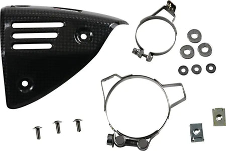 Akrapovic uitlaat accessoires zwart - Vespa GT60 Limited Edition / GTS 125 e.a. (2005-2020) | Femon Parts
