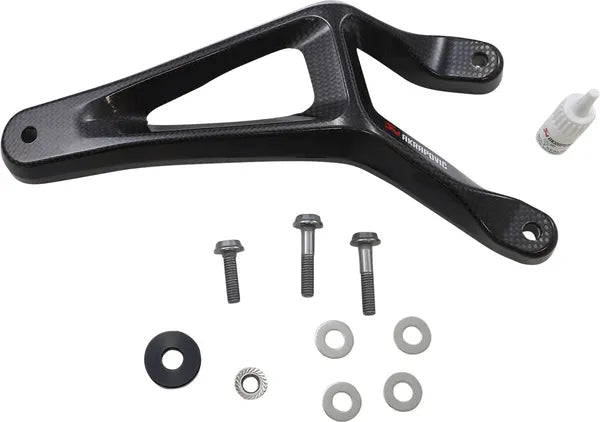 Akrapovic Muffler Bracket uitlaat accessoires zwart - Kawasaki Ninja / Ninja 40th Anniversary e.a. (2021-2025) | Femon Parts