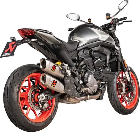 Akrapovic uitlaat accessoires zwart - Ducati 30 Anniversario / MONSTER 937 e.a. (2021-2025) | Femon Parts