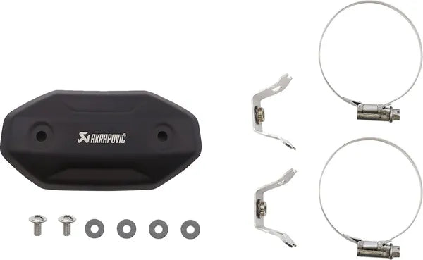 Akrapovic uitlaat accessoires zwart - Triumph TIGER SPORT 660 / TRIDENT 660 (2021-2025) | Femon Parts