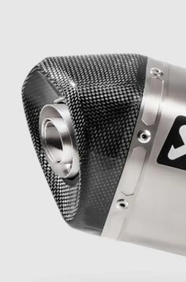Akrapovic Muffler End Cap uitlaat accessoires zwart - Honda DCT / Forza DCT e.a. (2017-2024) | Femon Parts