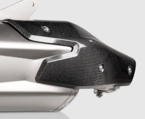 Akrapovic Heat Shield uitlaat accessoires zwart - Kawasaki H2 1000 SX / Ninja e.a. (2022-2025) | Femon Parts