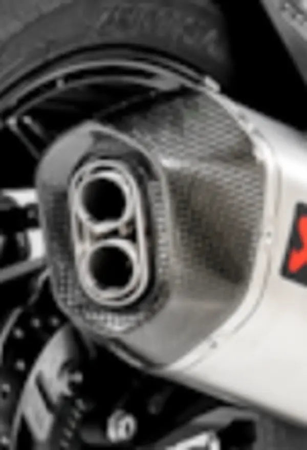 Akrapovic Muffler End Cap uitlaat accessoires zwart - Kawasaki KLZ 1000 / Versys e.a. (2019-2024) | Femon Parts