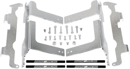 MOOSE Racing radiateur zilver | Femon Parts