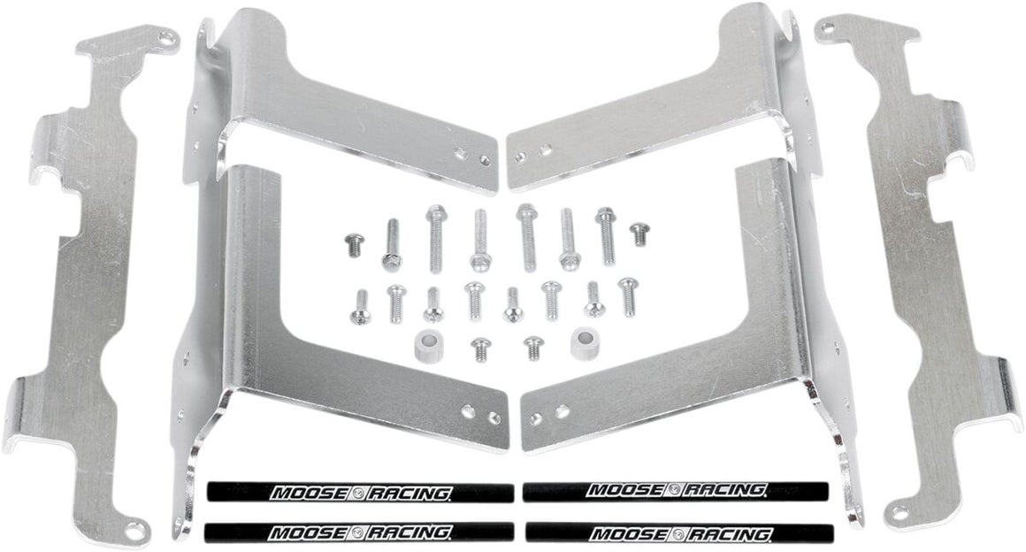 MOOSE Racing radiateur zilver | Femon Parts