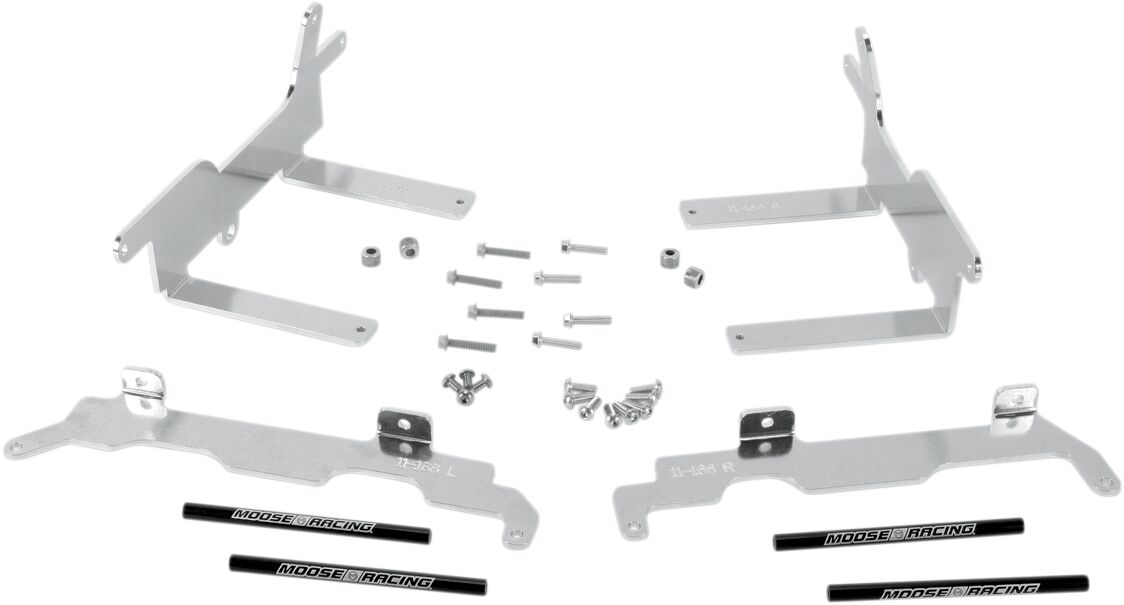 MOOSE Racing radiateur zilver | Femon Parts