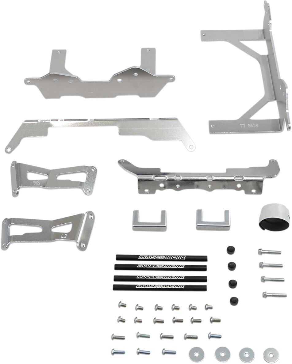 MOOSE Racing radiateur zilver - Kawasaki | Femon Parts