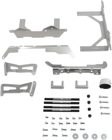 MOOSE Racing radiateur zilver - Kawasaki | Femon Parts