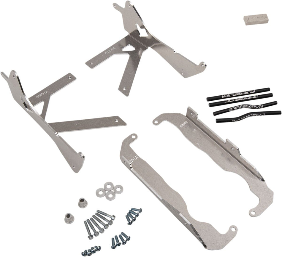 MOOSE Racing radiateur zilver - Honda | Femon Parts