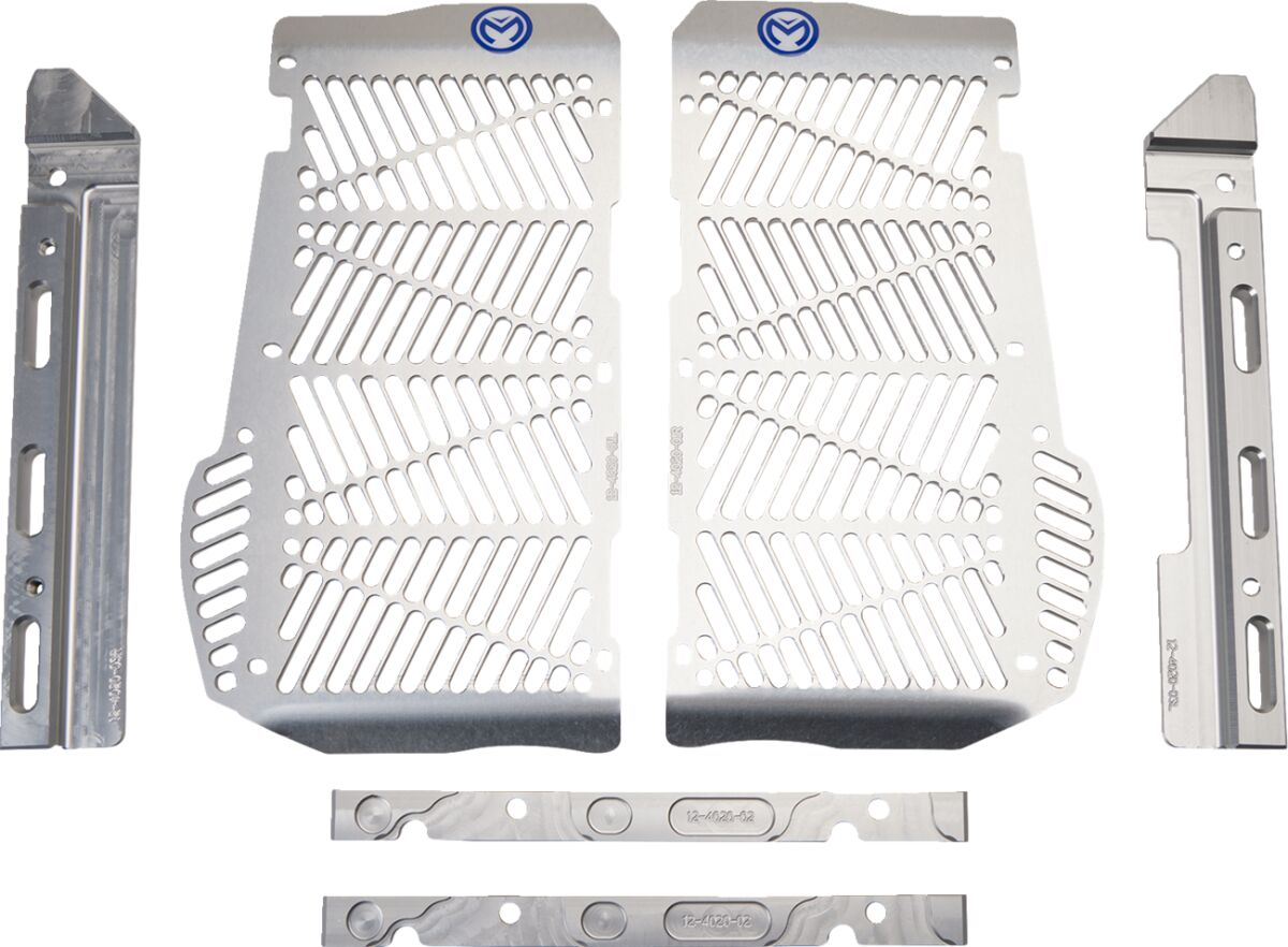 MOOSE Racing Billet radiateur zilver - Beta (2020-2022) | Femon Parts