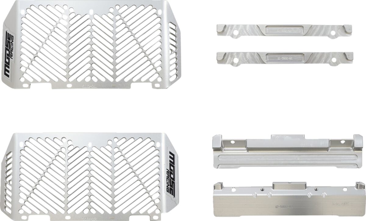 MOOSE Racing radiateur zilver - Yamaha YZ-125 / YZ-250 (2002-2024) | Femon Parts