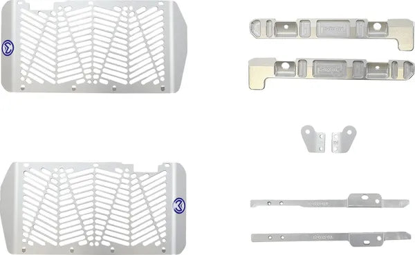 MOOSE Racing radiateur zilver - Honda | Femon Parts