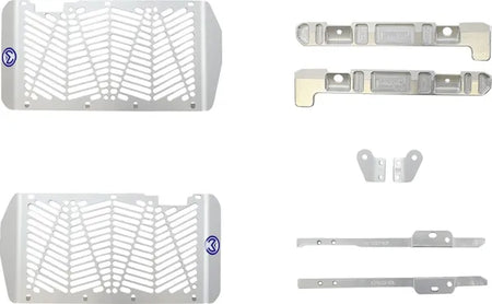 MOOSE Racing radiateur zilver - Honda | Femon Parts