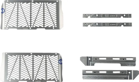 MOOSE Racing Billet radiateur zilver - Beta | Femon Parts