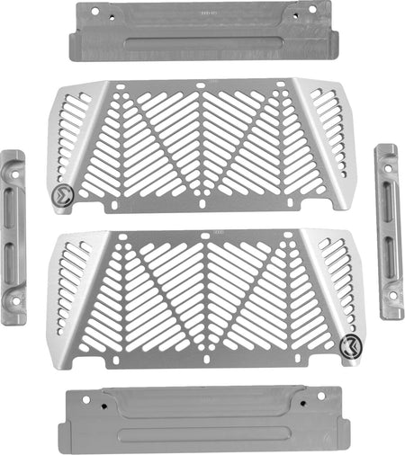 MOOSE Racing radiateur zilver - Suzuki DR Z-400 / DR Z-400 SM (2000-2008) | Femon Parts