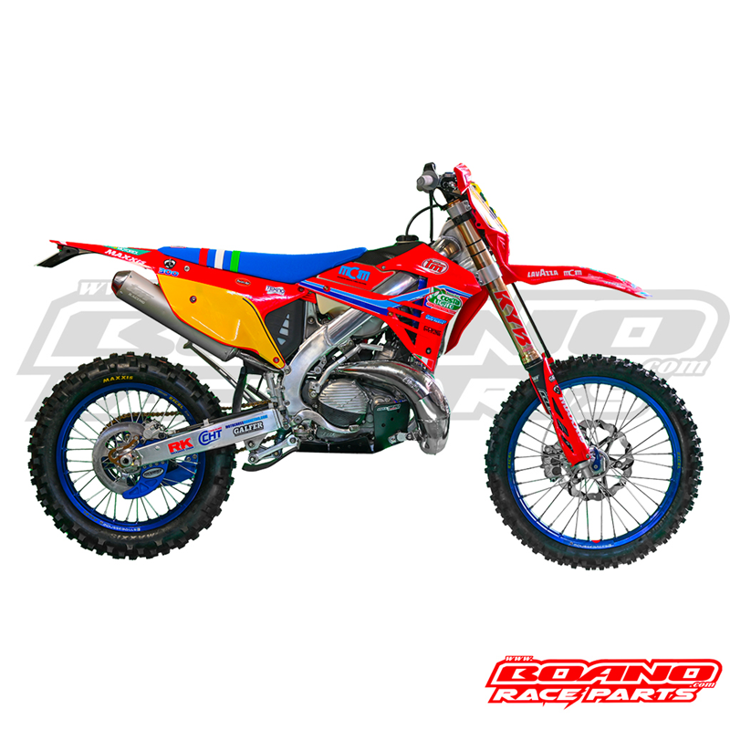 BOANO stickerkit Replica Team RED Limited Edition, rood - TM 2T Fi (2022-2026)