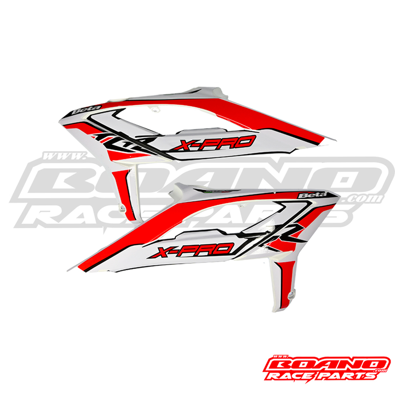 BOANO spoilers met stickers voor grotere tank, X-Pro 2025 - Beta X-Pro (2025-2026)