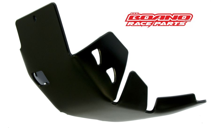 BOANO kunststof skidplate, zwart - Beta RR 250/300 2T (2018-2019)