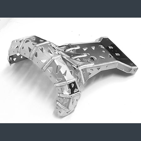 Skidplate met uitlaatpijpbeschermer voor KTM, Husaberg, Husqvarna 2007-2016