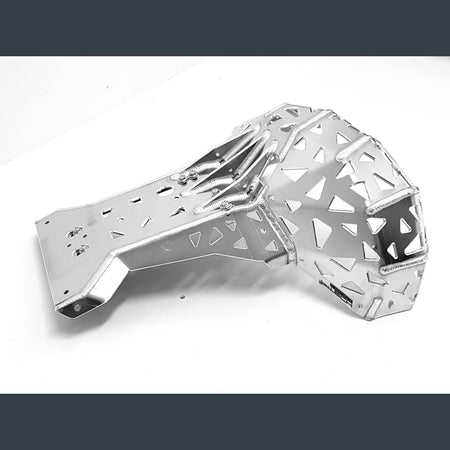 Skidplate met uitlaatpijpbeschermer voor KTM, Husaberg, Husqvarna 2007-2016