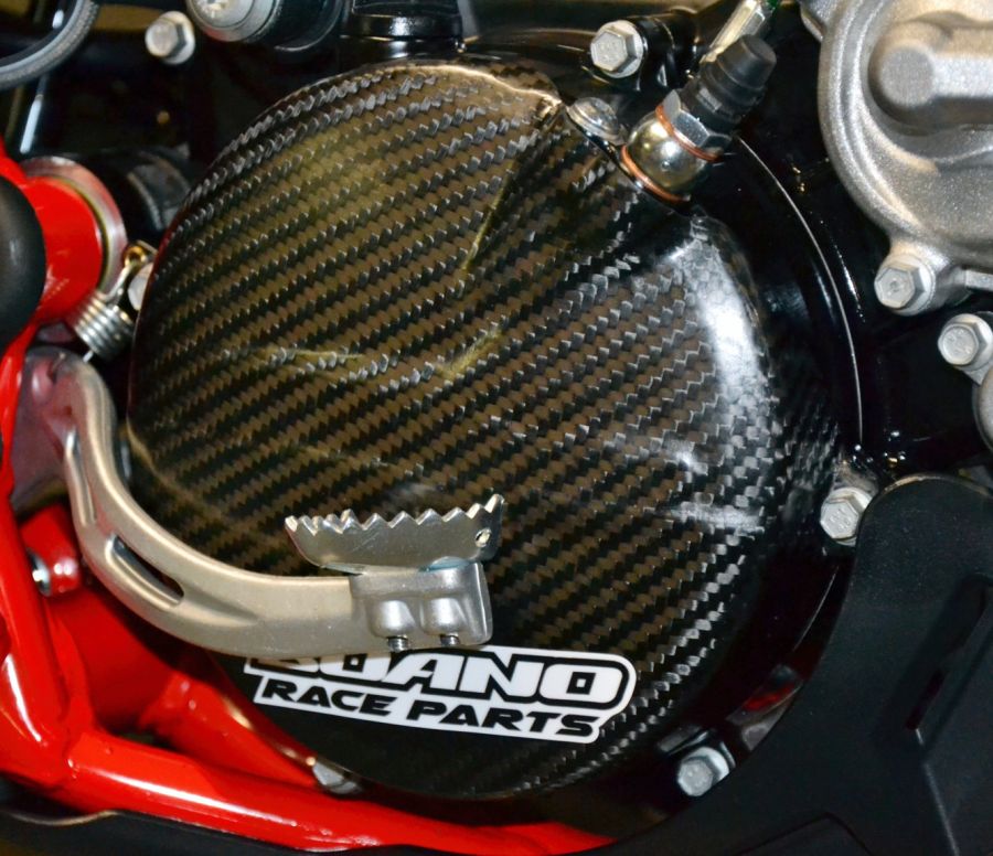 BOANO carbon koppelingsdekselbescherming - Beta RR 125 2T (2018-2019)