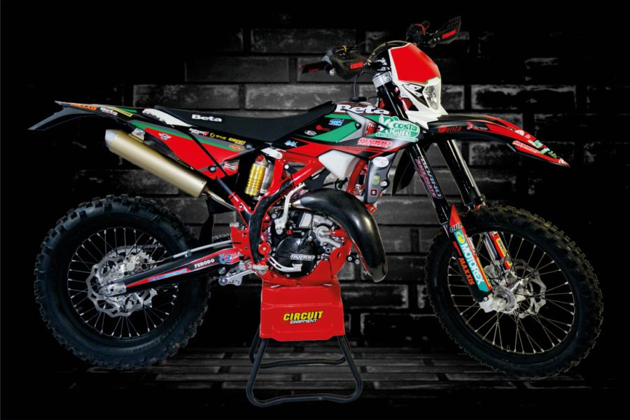 BOANO stickerkit Team Boano 2018, zwart - Beta RR 2T/4T (2018-2019)
