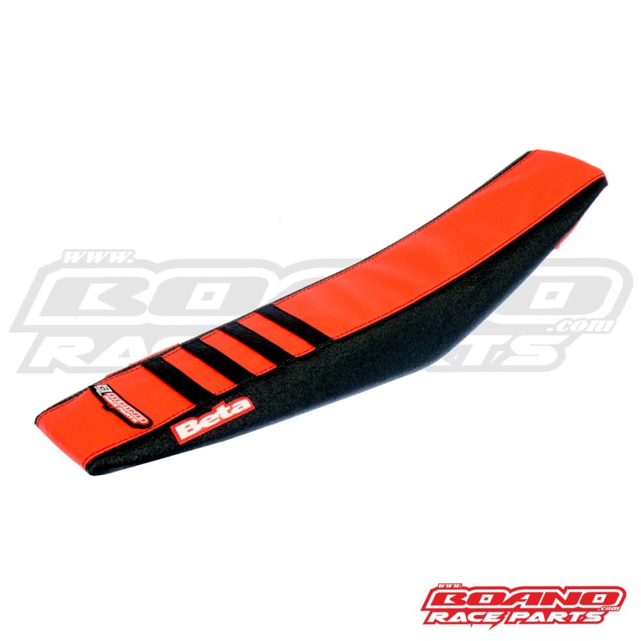 BOANO BlackBird zadelhoes, rood-zwart met zwarte strepen - Beta RR (2020-2026), X-Trainer (2023-2026)