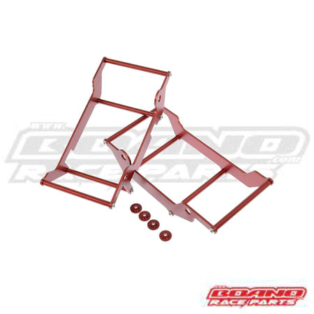 BOANO radiatorbescherming kit, rood - Beta X-Trainer (2015-2026)