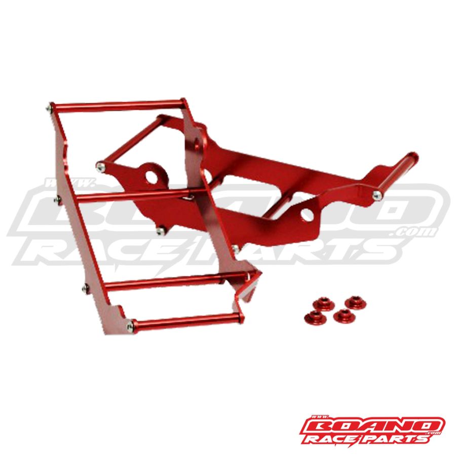 BOANO radiatorbeschermset, rood - Beta RR 2T/4T (2010-2019)