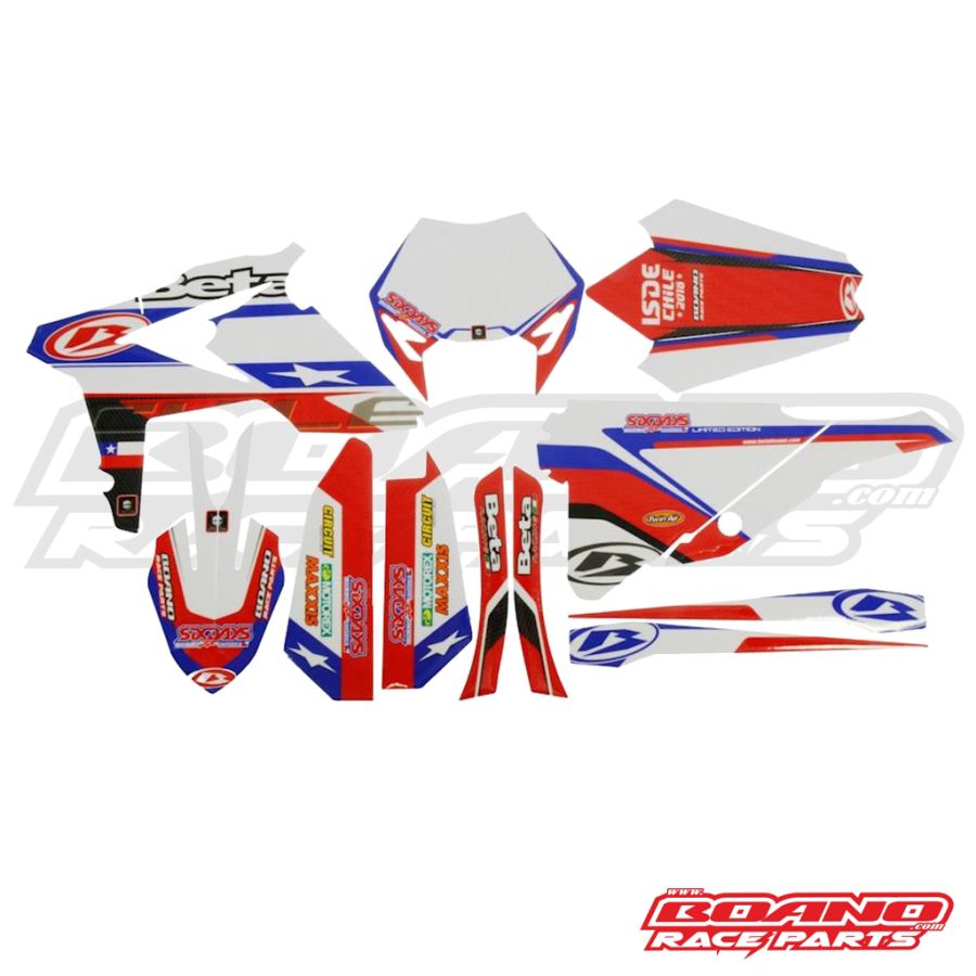 BOANO stickerkit Six Days 2018 - Beta RR 2T/4T (2018-2019)