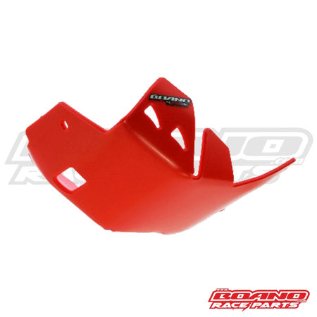 BOANO kunststof skidplate, rood - Beta RR 250/300 2T (2013-2017)