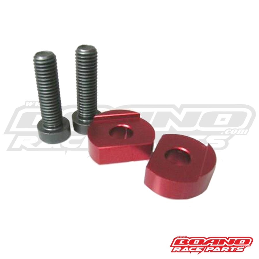 BOANO aluminium stuurverhogers 1 cm (paar)