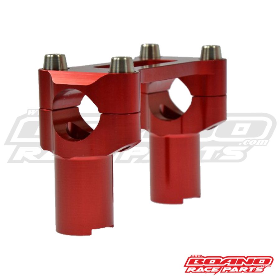 BOANO stuurverhoger 3 cm met dwarsstang, rood - Beta RR/RS en X-Trainer (vanaf 2013)