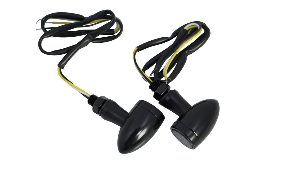 Parts Europe LED Bullet Turn Signal Lights with Rings 20201394