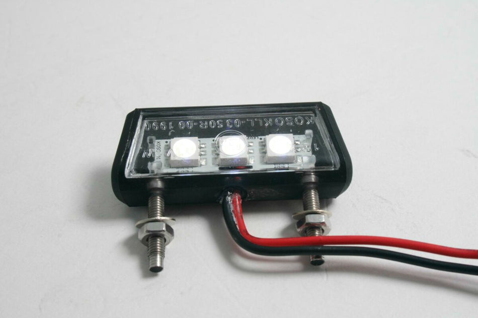 Parts Europe E-Marked Mini LED License Plate Light 20301076