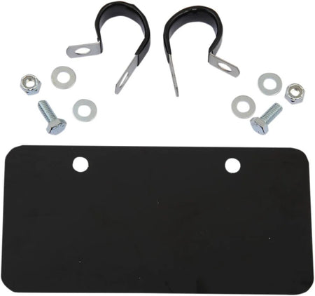MOOSE Racing mud license plt holdr-blk